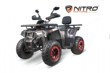 Nitro Motors Quablo Platin Line RS10 maxi Quad 200cc 10 Zoll Automatik + RG